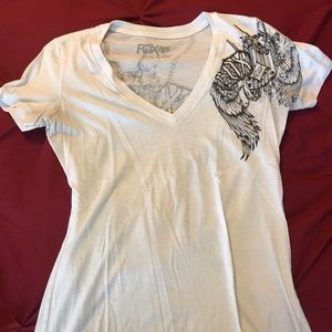 Fox V-Neck Tee